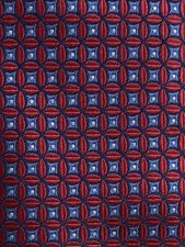 Jos. A. Bank RESERVE Multicolor Plaid Silk Tie 58  x 3 
