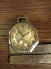 ANTIQUE ART DECO ELGIN  DRESS POCKET WATCH running