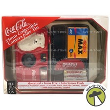 Coca-Cola 35mm Collectible Camera and Tin 1999 Coca-Cola Company PB35M-09
