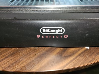 Delonghi BG24 Perfecto Die Cast Indoor Grill 16'' X 12'' electric home grill Used