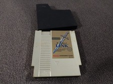 NES Zelda II The Adventure Of Link 1988 Gold Cartridge 3 Screw - Untested 