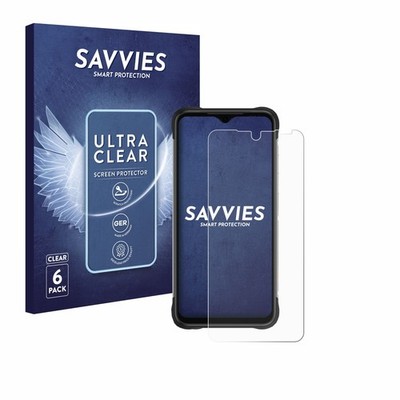 6x Schutzfolie für Umidigi Bison X20 Display Schutz Folie