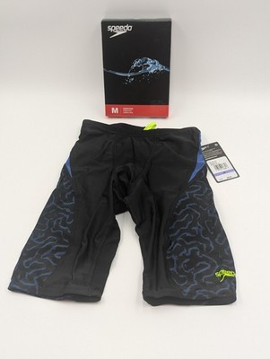 Speedo Boys Youth Size 26 Competitive Jammer Pro LT Swim Suit Race Maze NWT
