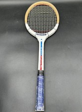 Winfield Wooden Tennis Racket L 4 3/8 Fiber Reinforced 8 Ply Lamination