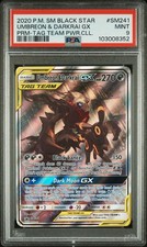Pokemon TCG Umbreon & Darkrai GX SM241 Holo TAG TEAM Promo PSA 9 2020 on eBay