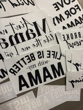 Lot of 20 Mixed Screen Print Transfers Ready To Press Graphics toddler kid shirt