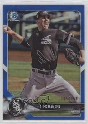 2018 Bowman Chrome Prospects Blue Refractor 5/150 Alec Hansen #BCP177 i0u
