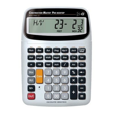 Calculated Industries 44080 Construction Master Pro-Desktop Advanced Construc...