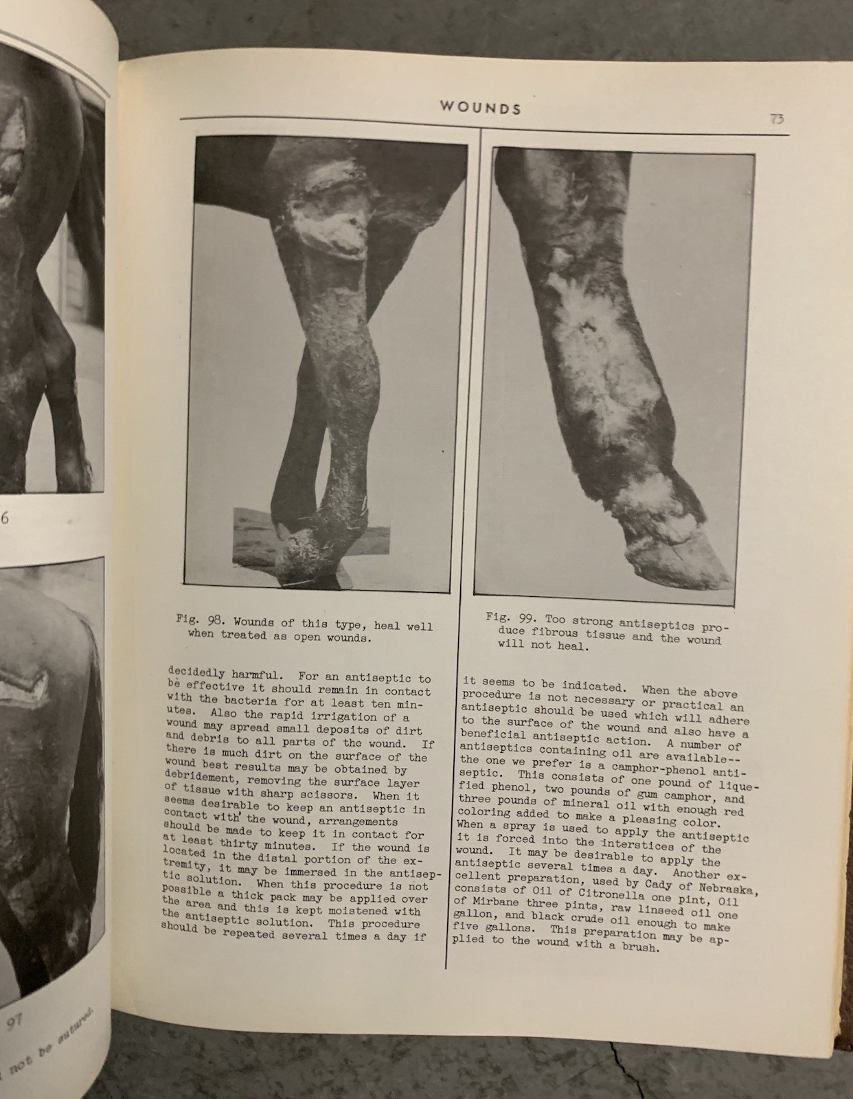 2-Vintage Veterinary Medical Books 1933 and 1944 HC