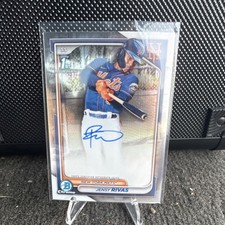2024 Topps Bowman Chrome Autograph 1st Bowman Jensy Rivas Mets #CPA-JR
