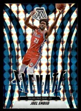 2024-25 Panini Mosaic #23 Joel Embiid Elevate Mosaic Blue