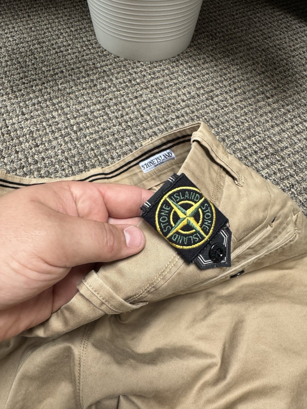 Stone Island Trousers Vintage 90s Italy Massimo Osti pants thumbnail 8