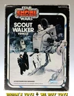 Vintage Kenner Star Wars Vehicle Boxed Scout Walker C8 with C5 ESB Box