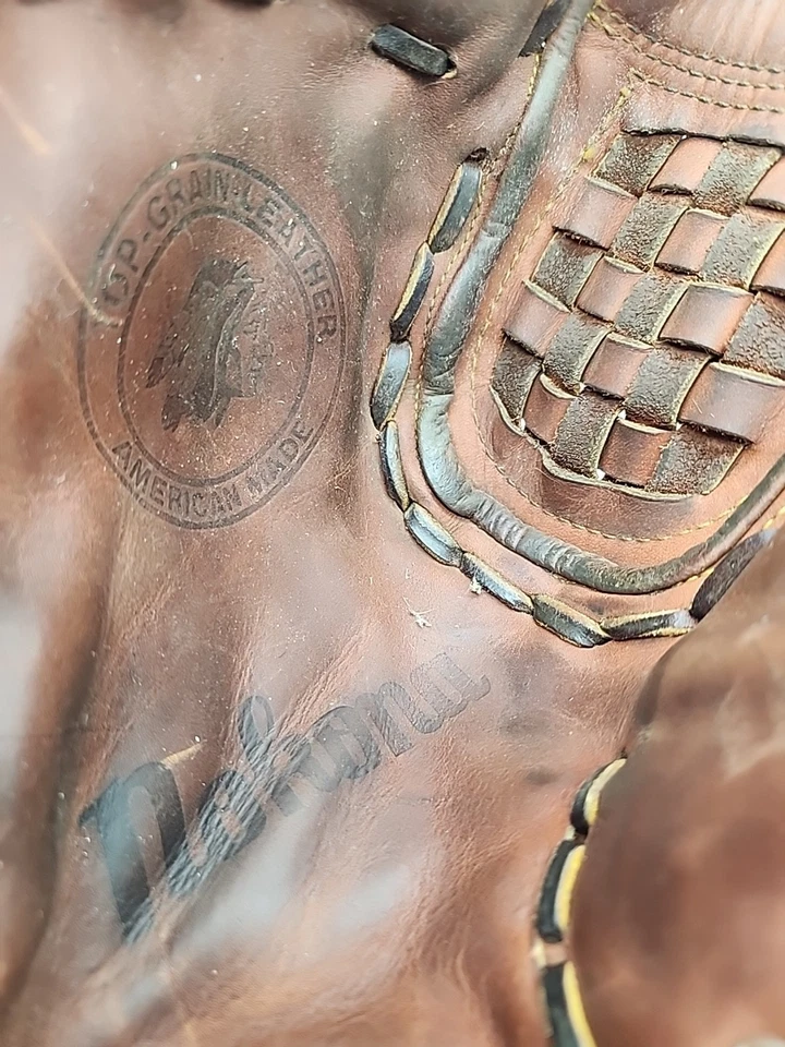 Guante de béisbol modelo profesional NOKONA N80 LHT 1ª base guante/centro Foto 3 de 4