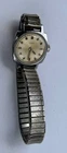 Vintage Timex Ladies Manual Watch Stainless Steel *Runs* Needs Battery 50130