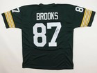 Robert Brooks Signed Green Bay Packers Jersey (JSA) Mr. Lambeau Leap /Receiver — photo 1