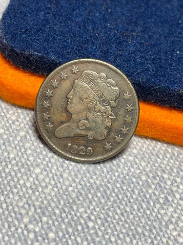 1829-P Half Cent — photo from the most recent tracked eBay sale