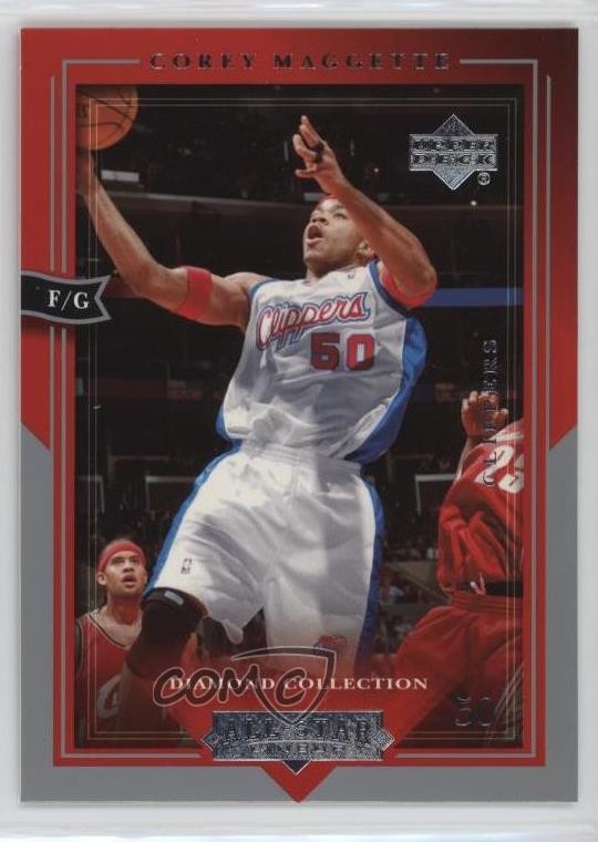 2004-05 Upper Deck All-Star Lineup Corey Maggette #35 0ru6