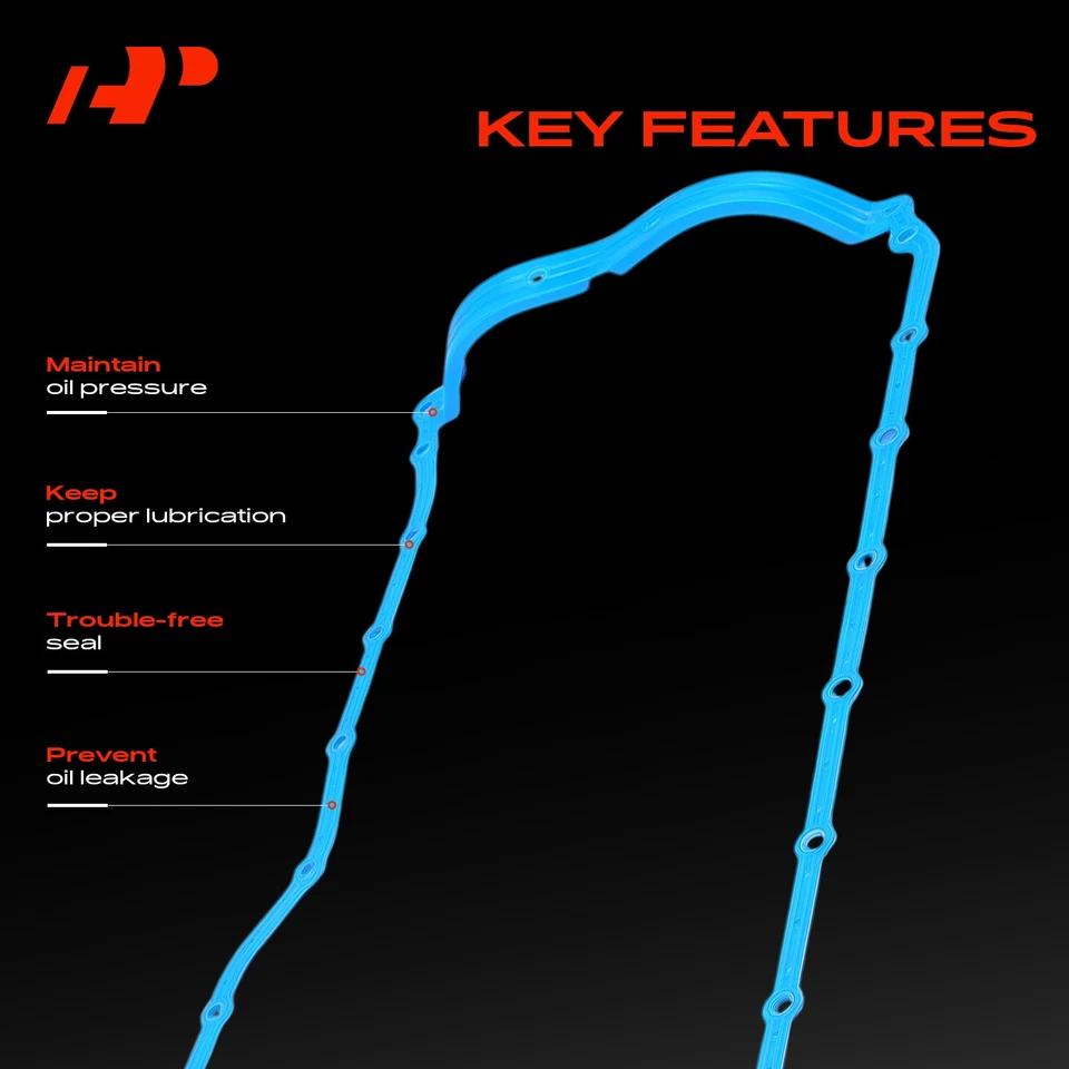 Junta de cárter de aceite de motor A-Premium nueva para Jeep Grand Cherokee Wrangler Cherokee Foto 4 de 4