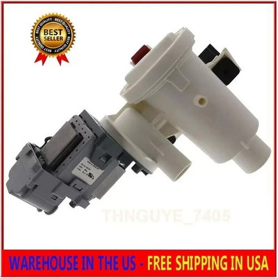 Washer Drain Pump- Whirlpool Duet GHW9100LW GHW9300PW Maytag 4000 Kenmore HE3T