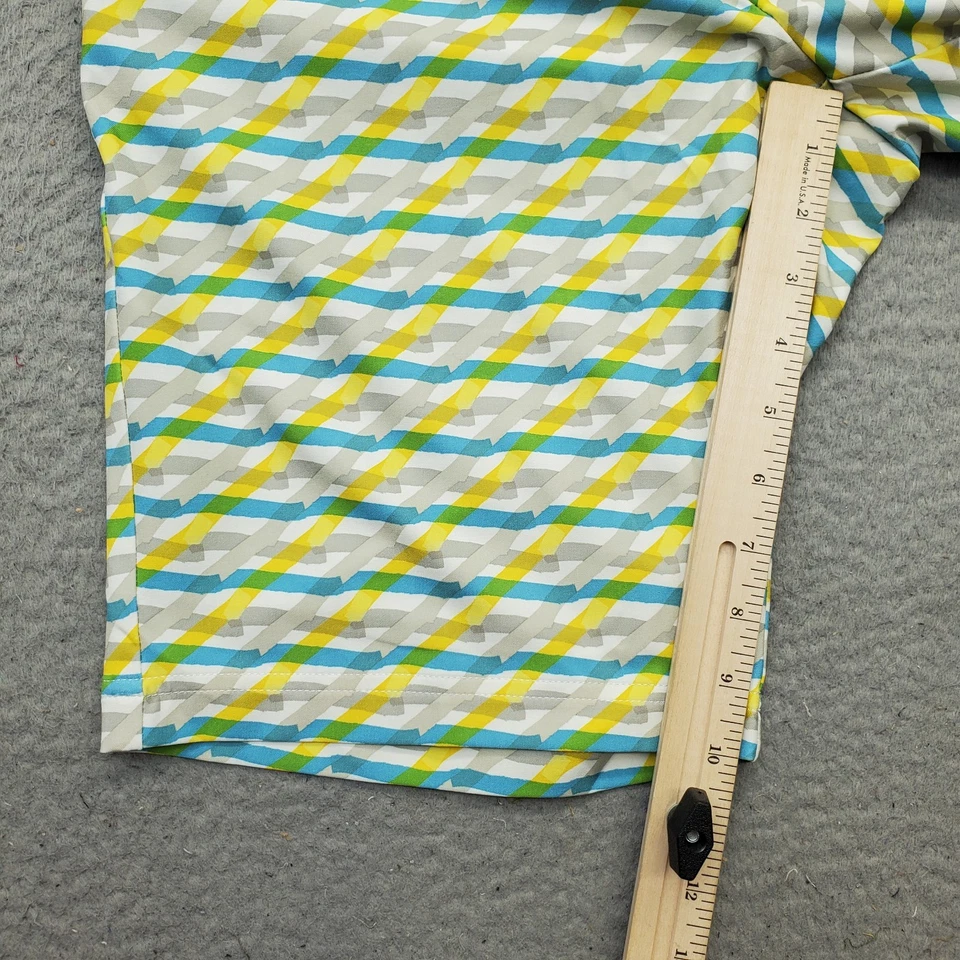 Pantalones Cortos de Golf Peter Millar Para Mujer 8 Multi Estampado Rendimiento Elastizados Calce Regular Foto 4 de 4