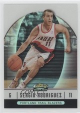 2006-07 Topps Finest Rookie Black Refractor 88/99 Sergio Rodriguez #53 7v5