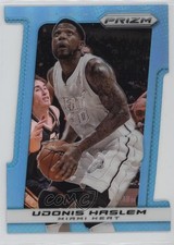 2013-14 Panini Prizm Light Blue Prizm Die-Cut 180/199 Udonis Haslem #128 e1e