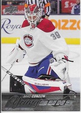 2015-16 Upper Deck Series 1 MIKE CONDON Young Guns rookie card #239. rookie card picture