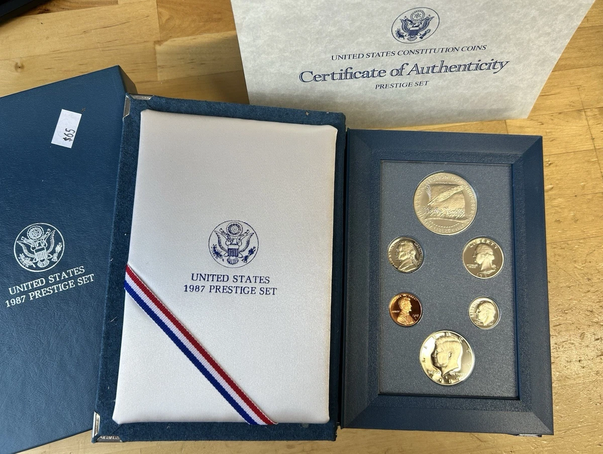 Silver Proof US Coin Proof Sets 1987 for sale | eBay