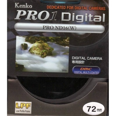 Kenko Filter 72Mm PRO1 DIGITAL FILTER PRO ND16 (W) 4 Stops