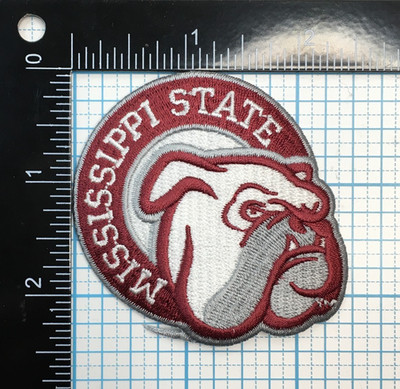 2009-2023 MISSISSIPPI STATE BULLDOGS NCAA COLLEGE VTG 2.5'' LOGO TEAM PATCH M16