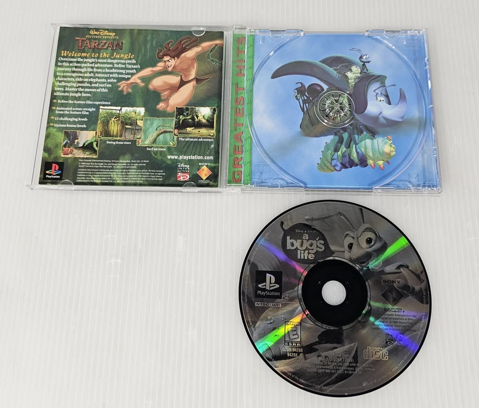 Juego Disney Pixars A Bugs Life Greatest Hits (Sony Playstation 1, PS1)  Foto 3 de 4