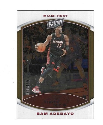 BAM ADEBAYO 2024 PANINI PLAYER OF THE DAY SSP #24 41/199 $20.00 MIAMI HEAT