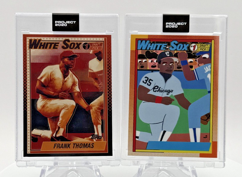 Frank Thomas - Project 2020 - 2x Artist Cards