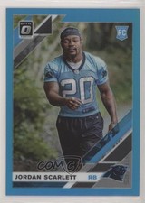 2019 Panini Donruss Optic Rookies Aqua Prizm 87/299 Jordan Scarlett #102 fm0