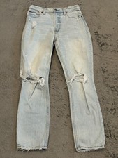 Abercrombie  Fitch Jeans Womens 25/0S The Skinny High Rise Light Wash Blue