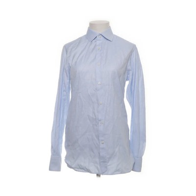 Massimo Dutti, Hemd, Größe: 38, Blau, Baumwolle, Einfarbig, Damen #YHA