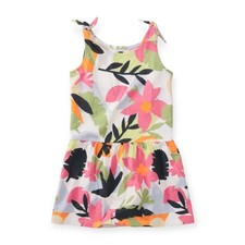 Tea Collection NWT Tie Shoulder Drop Hem Dress. Size 8.
