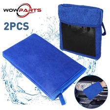 2 Pack Microfiber Clay Bar Mitt Car Detailing Clay Glove Cleaning Wash Glove Rag