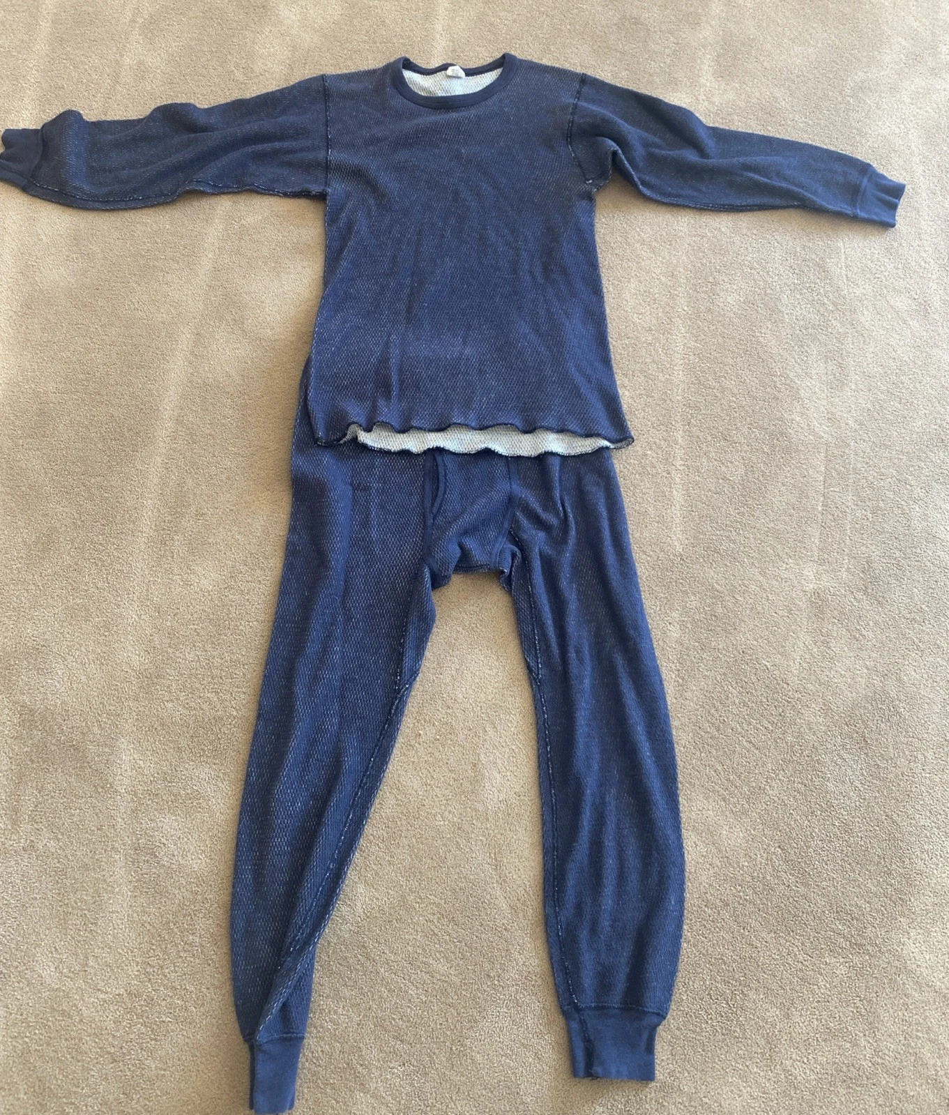 J.E. MORGAN All Natural THERMAL UNDERWEAR Base Layer LONG JOHNS Top/Bottom L