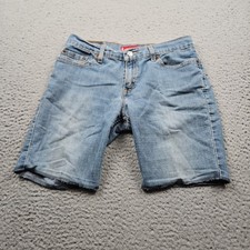 Vintage Levis Jean Shorts Womens 18 Blue Cutoff