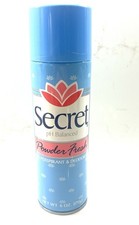 Vtg Secret Powder Fresh Antiperspirant Deodorant Spray Aerosol 6oz 90s Prop New