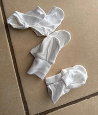 Matalan - 3 x Baby Scratch Mitts Size - 0-3 Months