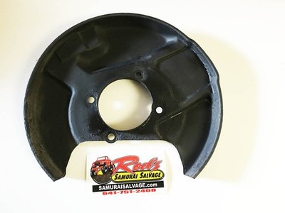 Suzuki Samurai front axle backing plate