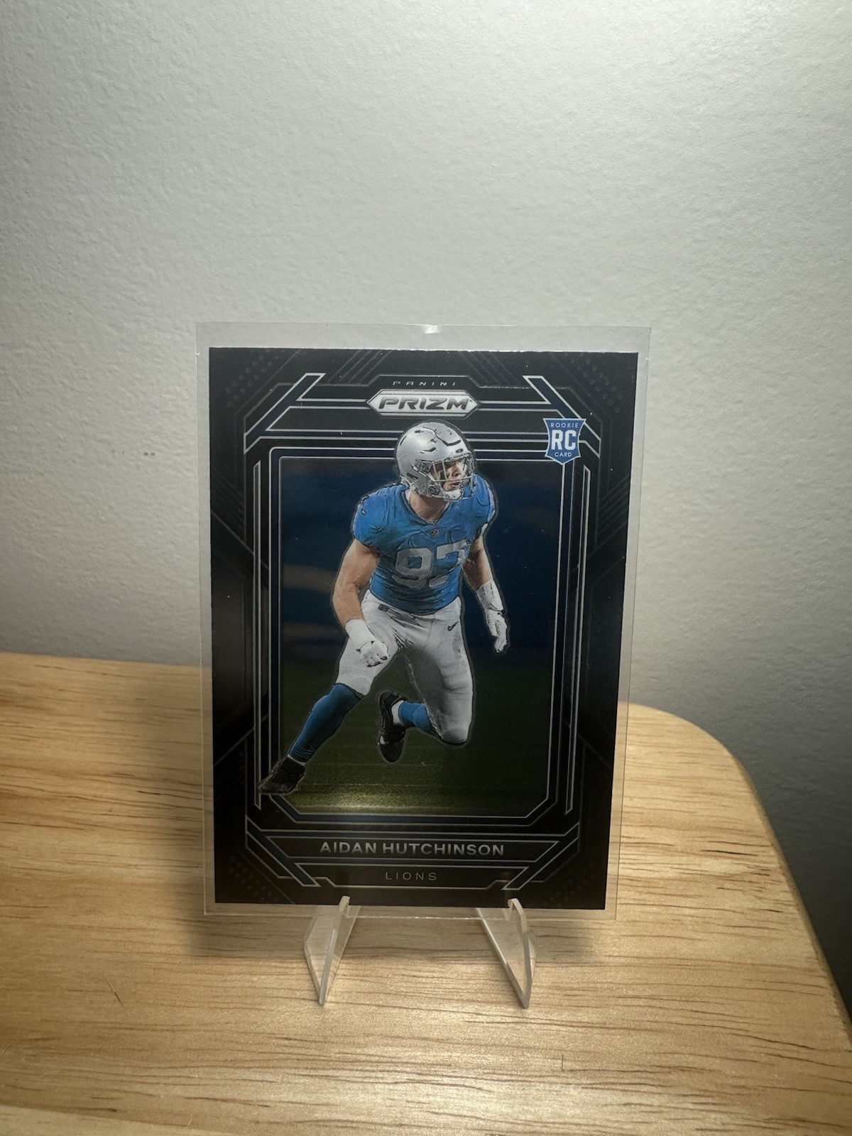 2022 Panini Chronicles - Prizm Black Aidan Hutchinson #PB-16 (RC)