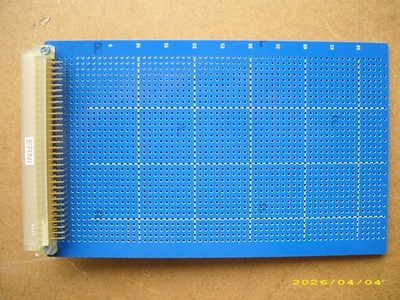 Prototypen- Board Europa-Karte 160x100 von VERO mit WireWrap Leiste 64pol, NEU !