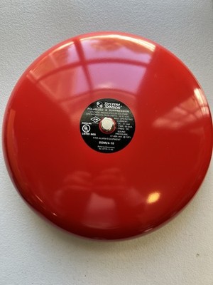 System Sensor Model #SSM24-10 10'' Gong Red 24VDC