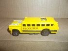 VINTAGE HOT WHEELS REDLINE HEAVYWEIGHTS S'COOL BUS ~ YELLOW ~ HONG KONG