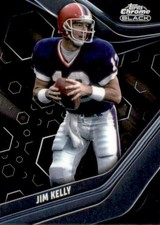 2023 Topps Composite #105 Jim Kelly Topps Chrome Black Buffalo Bills - BK346