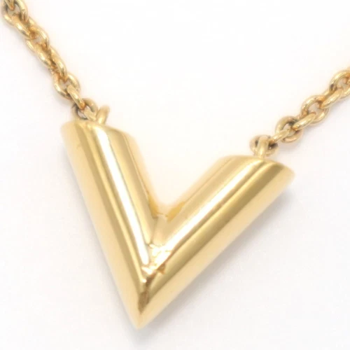 LOUIS VUITTON（LV） Collana LOUIS VUITTON M61083 Essential V colore oro peso 9 6 g accessori
